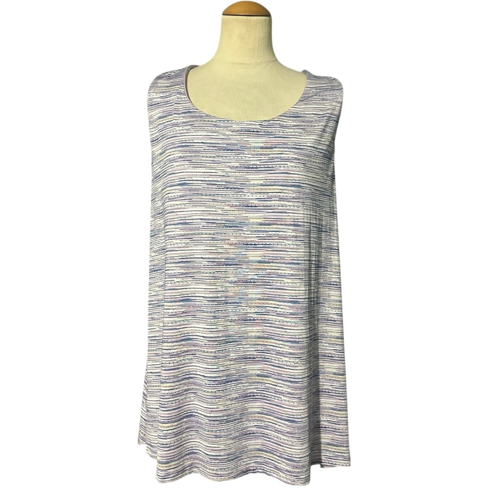 Zelos Tank Top Purple Size 2X